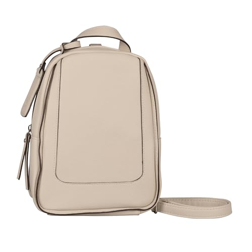 TOM TAILOR Adela Damen Handtasche Sling Bag Rucksack, 3 L Weiß TOM TAILOR Adela Damen Handtasche Sling Bag Rucksack, 3 L Weiß von TOM TAILOR
