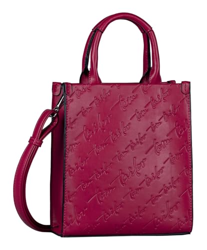 TOM TAILOR Denice Damen Shopper Umhängetasche Reißverschluss Klein Rot TOM TAILOR Denice Damen Shopper Umhängetasche Reißverschluss Klein Rot von TOM TAILOR
