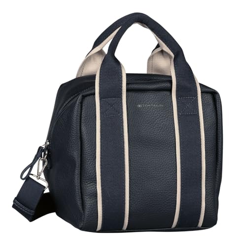 TOM TAILOR Hermia Damen Shopper Umhängetasche Reißverschluss Groß Blau TOM TAILOR Hermia Damen Shopper Umhängetasche Reißverschluss Groß Blau von TOM TAILOR