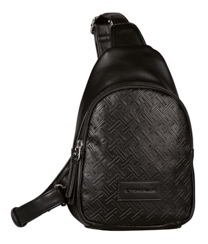 TOM TAILOR Mirenda Damen Handtasche Sling Bag Rucksack, 3 L Schwarz TOM TAILOR Mirenda Damen Handtasche Sling Bag Rucksack, 3 L Schwarz von TOM TAILOR