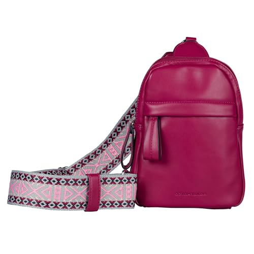 TOM TAILOR Palina Damen Handtasche Sling Bag Rucksack, 2 L Rot TOM TAILOR Palina Damen Handtasche Sling Bag Rucksack, 2 L Rot von TOM TAILOR