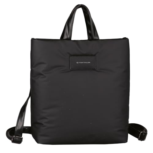 TOM TAILOR Patti Damen Rucksack Backpack, 13 L Schwarz TOM TAILOR Patti Damen Rucksack Backpack, 13 L Schwarz von TOM TAILOR