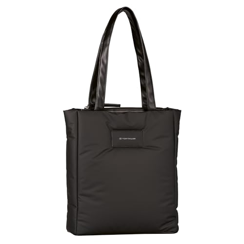 TOM TAILOR Patti Damen Shopper Umhängetasche Reißverschluss Mittelgroß Schwarz TOM TAILOR Patti Damen Shopper Umhängetasche Reißverschluss Mittelgroß Schwarz von TOM TAILOR