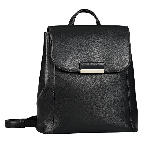 Tom Tailor Denim Madrid Damen Rucksack Backpack Mittelgroß Schwarz von TOM TAILOR