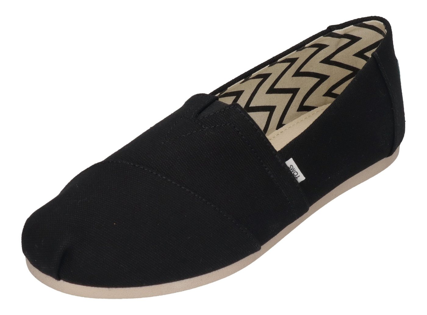 TOMS ALPARGATA WIDE Espadrille Black White TOMS ALPARGATA WIDE Espadrille Black White von TOMS