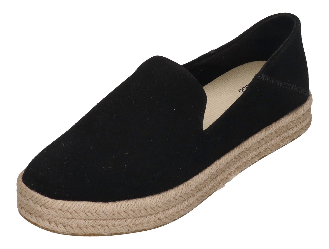 TOMS CAROLINA Espadrille Black Suede TOMS CAROLINA Espadrille Black Suede von TOMS