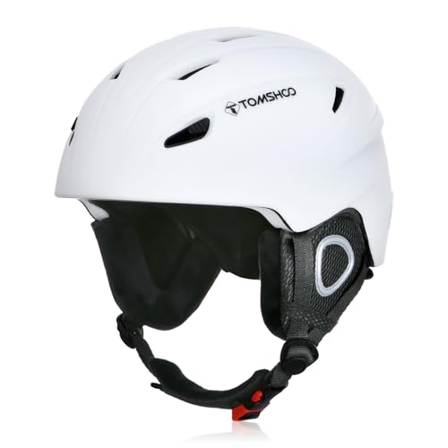 TOM SHOO Skihelm Herren Damen, Skihelm Erwachsene Unisex Sicherer, Snowboard Helm von TOMSHOO