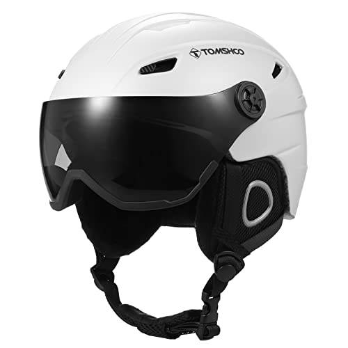 TOM SHOO Skihelm Herren Damen, Skihelm mit Visier, Skihelm Unisex für Erwachsene TOM SHOO Skihelm Herren Damen, Skihelm mit Visier, Skihelm Unisex für Erwachsene von TOMSHOO
