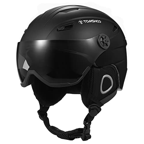 TOM SHOO Skihelm Herren Damen, Skihelm mit Visier, Skihelm Unisex für Erwachsene TOM SHOO Skihelm Herren Damen, Skihelm mit Visier, Skihelm Unisex für Erwachsene von TOMSHOO