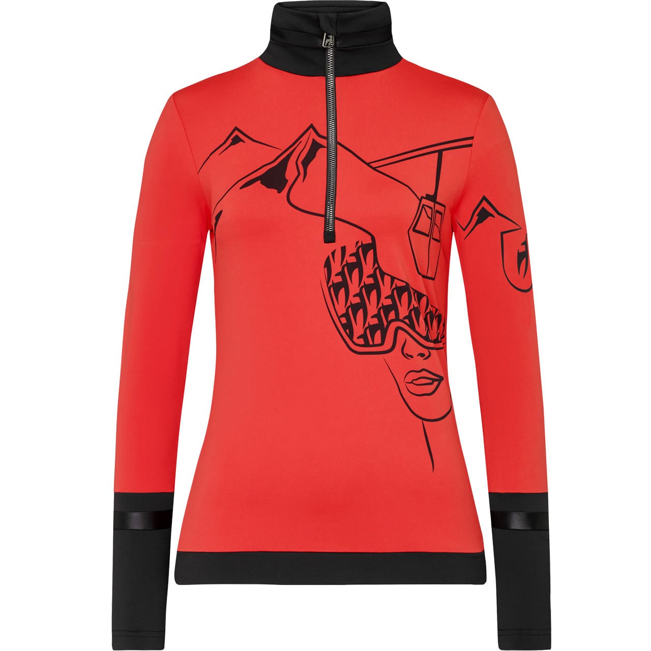 Toni Sailer Damen Skishirt AMIE GONDOLA pink red Toni Sailer Damen Skishirt AMIE GONDOLA pink red von TONI SAILER