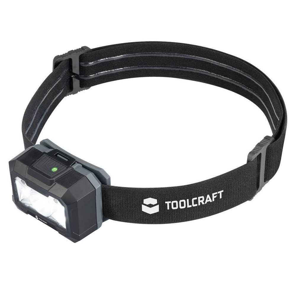 TOOLCRAFT LED Stirnlampe Multifunktions-LED-Stirnleuchte mi LED, 400 LM von TOOLCRAFT