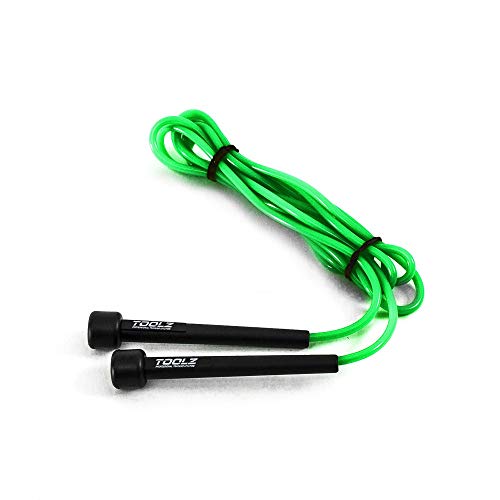 TOOLZ Skipping Rope – Gewichtetes Springseil zum Warm-Up, Ausdauer- & Koordinationstraining – 3 m langes Jump Rope TOOLZ Skipping Rope – Gewichtetes Springseil zum Warm-Up, Ausdauer- & Koordinationstraining – 3 m langes Jump Rope von TOOLZ