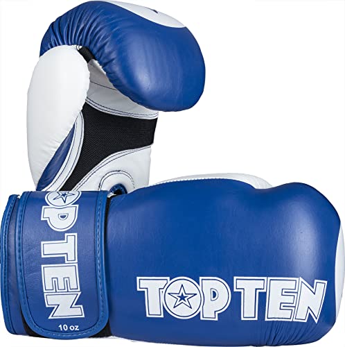 TOP TEN Boxhandschuhe „Star XLP“ - 10 oz, blau TOP TEN Boxhandschuhe „Star XLP“ - 10 oz, blau von TOP TEN