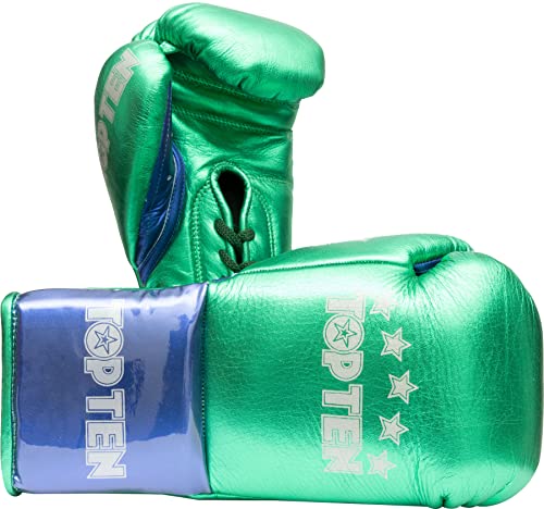 TOP TEN Boxhandschuhen „Pro MX“ - grün-blau, 10 oz, StandardCut TOP TEN Boxhandschuhen „Pro MX“ - grün-blau, 10 oz, StandardCut von TOP TEN