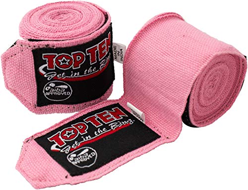 TOP TEN Boxbandage elastisch - 5 cm x 250 cm, pink TOP TEN Boxbandage elastisch - 5 cm x 250 cm, pink von TOP TEN