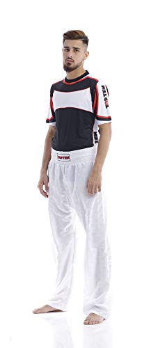 TOP TEN Kickboxhose „Classic“ - Gr. M = 170 cm, Weiss-Weiss TOP TEN Kickboxhose „Classic“ - Gr. M = 170 cm, Weiss-Weiss von TOP TEN