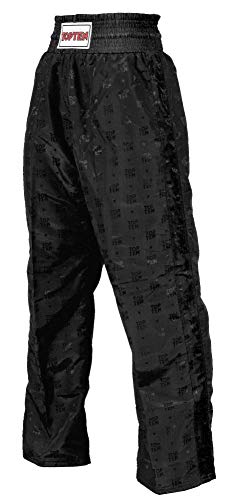TOP TEN Kickboxhose „Classic“ - Gr. S = 160 cm, schwarz-schwarz TOP TEN Kickboxhose „Classic“ - Gr. S = 160 cm, schwarz-schwarz von TOP TEN