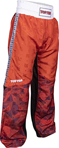 TOP TEN Kickboxhose „Prism“ - rot Gr. 130 = 130 cm TOP TEN Kickboxhose „Prism“ - rot Gr. 130 = 130 cm von TOP TEN