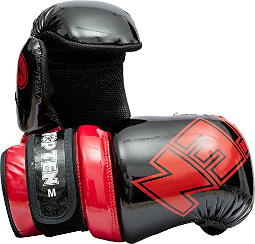 TOP TEN Pointfighter „Glossy Block“ - schwarz-rot, Gr. M TOP TEN Pointfighter „Glossy Block“ - schwarz-rot, Gr. M von TOP TEN