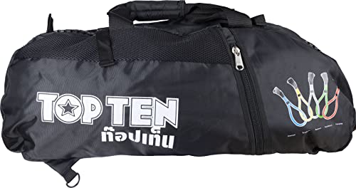 TOP TEN Rucksack-Tasche „Aisun“ - schwarz, ca. 67 cm x 36 cm x 33 cm von TOP TEN