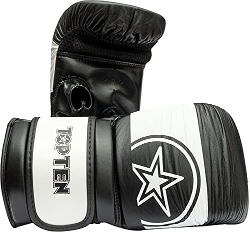 TOP TEN Sandsackhandschuhe „Sandman“, Trainings-Handschuhe, Fitness-Boxen, Gr. XL TOP TEN Sandsackhandschuhe „Sandman“, Trainings-Handschuhe, Fitness-Boxen, Gr. XL von TOP TEN