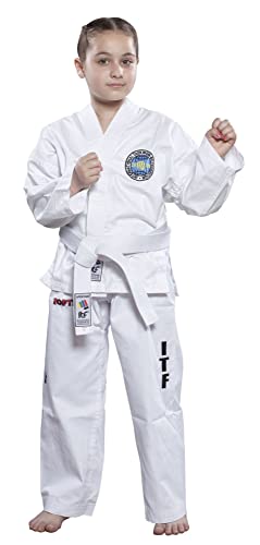 TOP TEN Taekwon-Do Dobok „Kyong“ - Weiss, Gr. 140 cm TOP TEN Taekwon-Do Dobok „Kyong“ - Weiss, Gr. 140 cm von TOP TEN