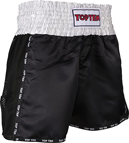 TOP TEN Thaibox-Shorts „Thai Basic“ - schwarz, Gr. S TOP TEN Thaibox-Shorts „Thai Basic“ - schwarz, Gr. S von TOP TEN