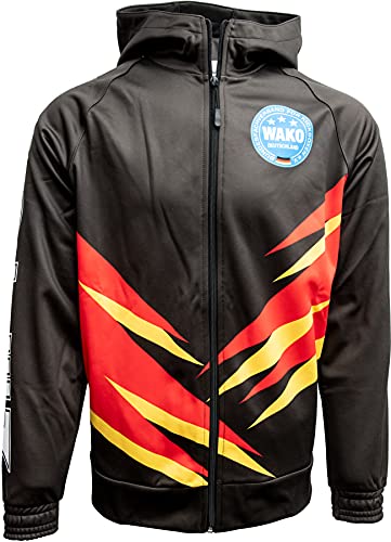 TOP TEN Zip Hoodie „We Are WAKO” - schwarz, Gr. L TOP TEN Zip Hoodie „We Are WAKO” - schwarz, Gr. L von TOP TEN
