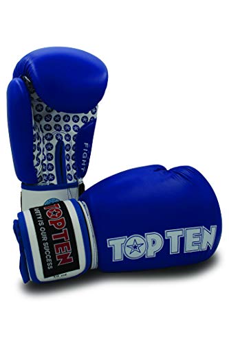 TopTen Uni Boxhandschuhe Fight Stars, Uni, 20661-6016, blau, 454 g TopTen Uni Boxhandschuhe Fight Stars, Uni, 20661-6016, blau, 454 g von TOP TEN