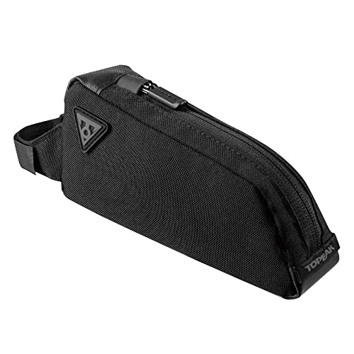 TOPEAK Unisex – Erwachsene Fastfuel Oberrohrtasche, Schwarz, 0,5L von TOPEAK