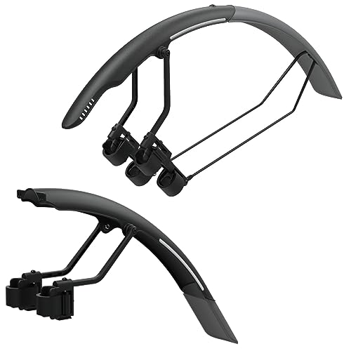 Topeak Unisex – Erwachsene Tetra Schutzblech Set, Schwarz Grau, R1 + R2 Topeak Unisex – Erwachsene Tetra Schutzblech Set, Schwarz Grau, R1 + R2 von TOPEAK