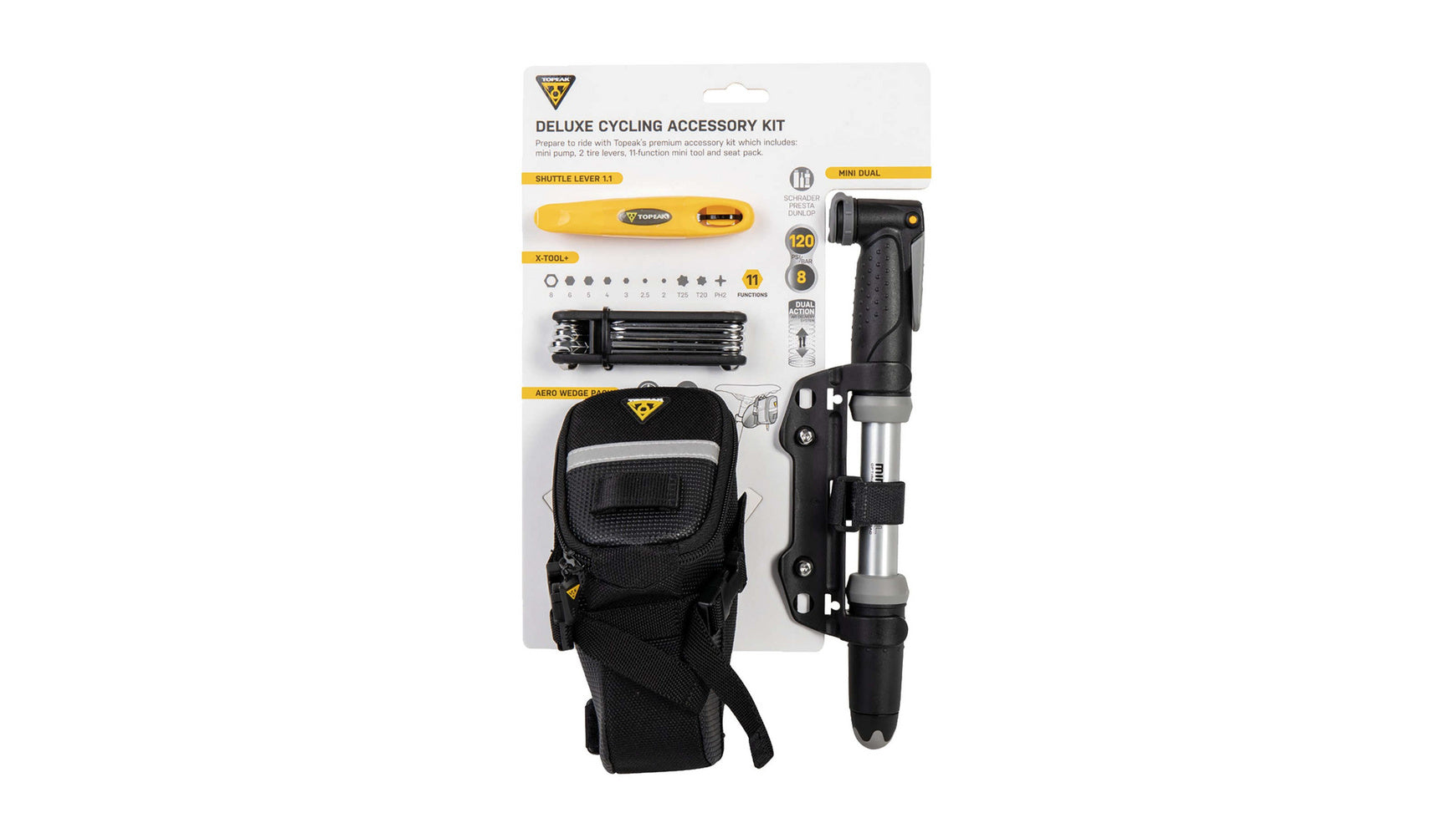 Topeak Deluxe Cycling Accessory Kit Topeak Deluxe Cycling Accessory Kit von TOPEAK