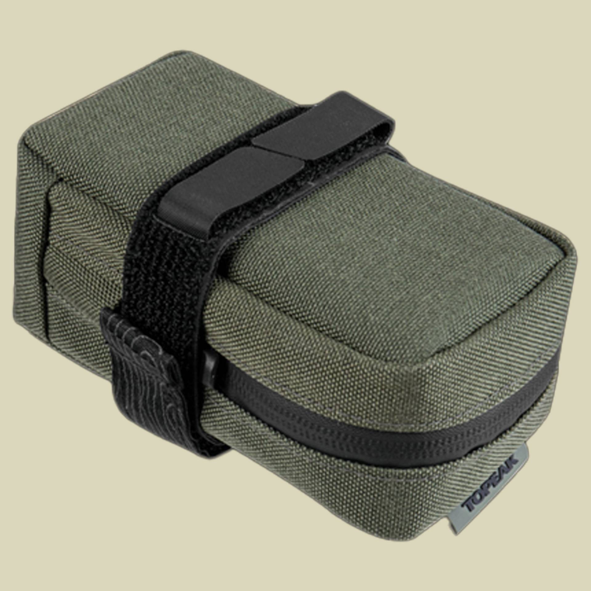 Elementa Seatbag Slim Größe M Farbe green von TOPEAK