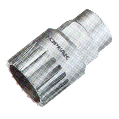 Topeak Innenlagerwerkzeug Cartridge Bottom Bracket Tool, Silver, 5.3 x Ø 3.2 cm Topeak Innenlagerwerkzeug Cartridge Bottom Bracket Tool, Silver, 5.3 x Ø 3.2 cm von TOPEAK