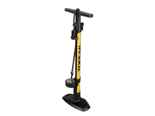 Topeak Joeblow Sport 2Stage Standpumpe aus Stahl und Gummi in der Farbe Schwarz-Gelb, Maße: 26,6cm x 18cm x 74cm, 15700359 Topeak Joeblow Sport 2Stage Standpumpe aus Stahl und Gummi in der Farbe Schwarz-Gelb, Maße: 26,6cm x 18cm x 74cm, 15700359 von TOPEAK