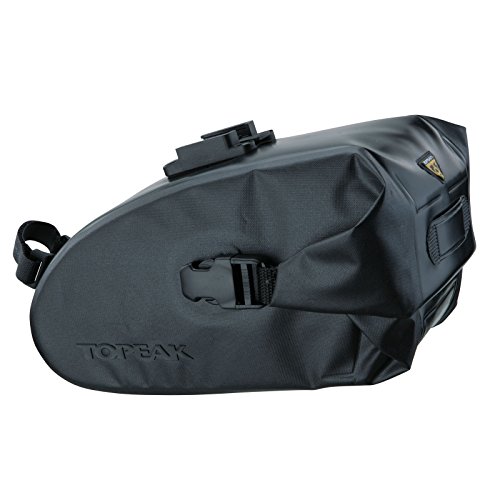 TOPEAK Keil-Drybag mit Fixierung, Schwarz, 15 x 8,9 x 8,9 cm, Größe S von TOPEAK