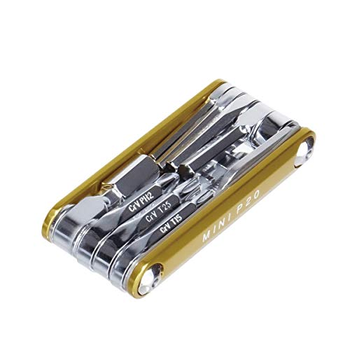 Topeak Mini P20 Multitool gold Topeak Mini P20 Multitool gold von TOPEAK