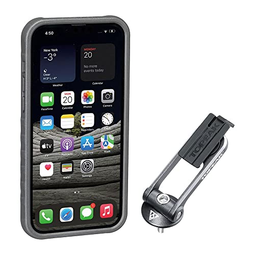 Topeak Unisex – Erwachsene RideCase für iPhone 13 Pro Max, Black/Gray, mit Halter Smartphone-Hüllen, Schwarz, 16,9 x 8,6 x 15 cm Topeak Unisex – Erwachsene RideCase für iPhone 13 Pro Max, Black/Gray, mit Halter Smartphone-Hüllen, Schwarz, 16,9 x 8,6 x 15 cm von TOPEAK
