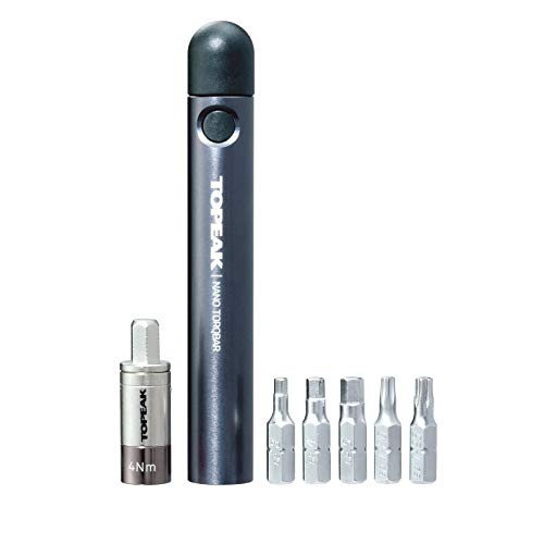 Topeak Unisex – Erwachsene TorqBar4 Drehmomentschlüssel, Grau, 4 Nm Topeak Unisex – Erwachsene TorqBar4 Drehmomentschlüssel, Grau, 4 Nm von TOPEAK