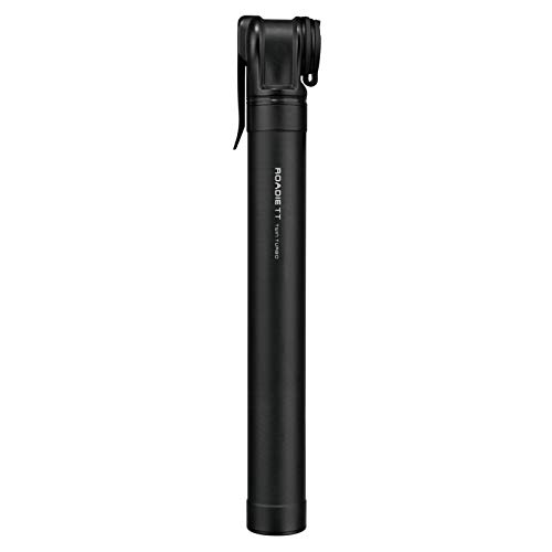 Topeak Unisex – Erwachsene Twin Turbo Minipumpe, schwarz, 19,5 cm Topeak Unisex – Erwachsene Twin Turbo Minipumpe, schwarz, 19,5 cm von TOPEAK