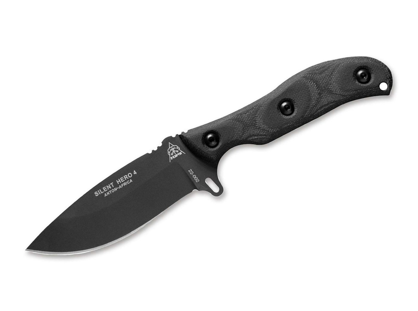 TOPS Knives Taschenmesser Feststehendes Messer Silent Hero 4 TOPS Knives Taschenmesser Feststehendes Messer Silent Hero 4 von TOPS Knives