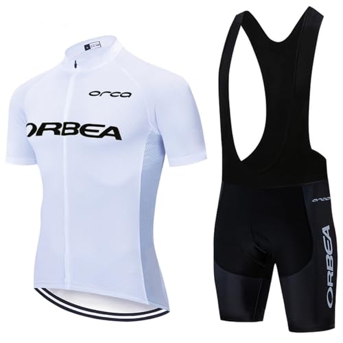 TOPVTT Radtrikot Set Herren Kurzarm Fahrradbekleidung Sommer Fahrradtrikot Radfahren Anzug Herren Fahrrad Trikots für Radfahren MTB von TOPVTT