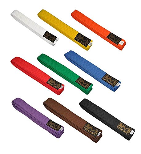 Tornado Budogürtel einfarbig 4 cm breit 220 gelb Tornado Budogürtel einfarbig 4 cm breit 220 gelb von Budoten