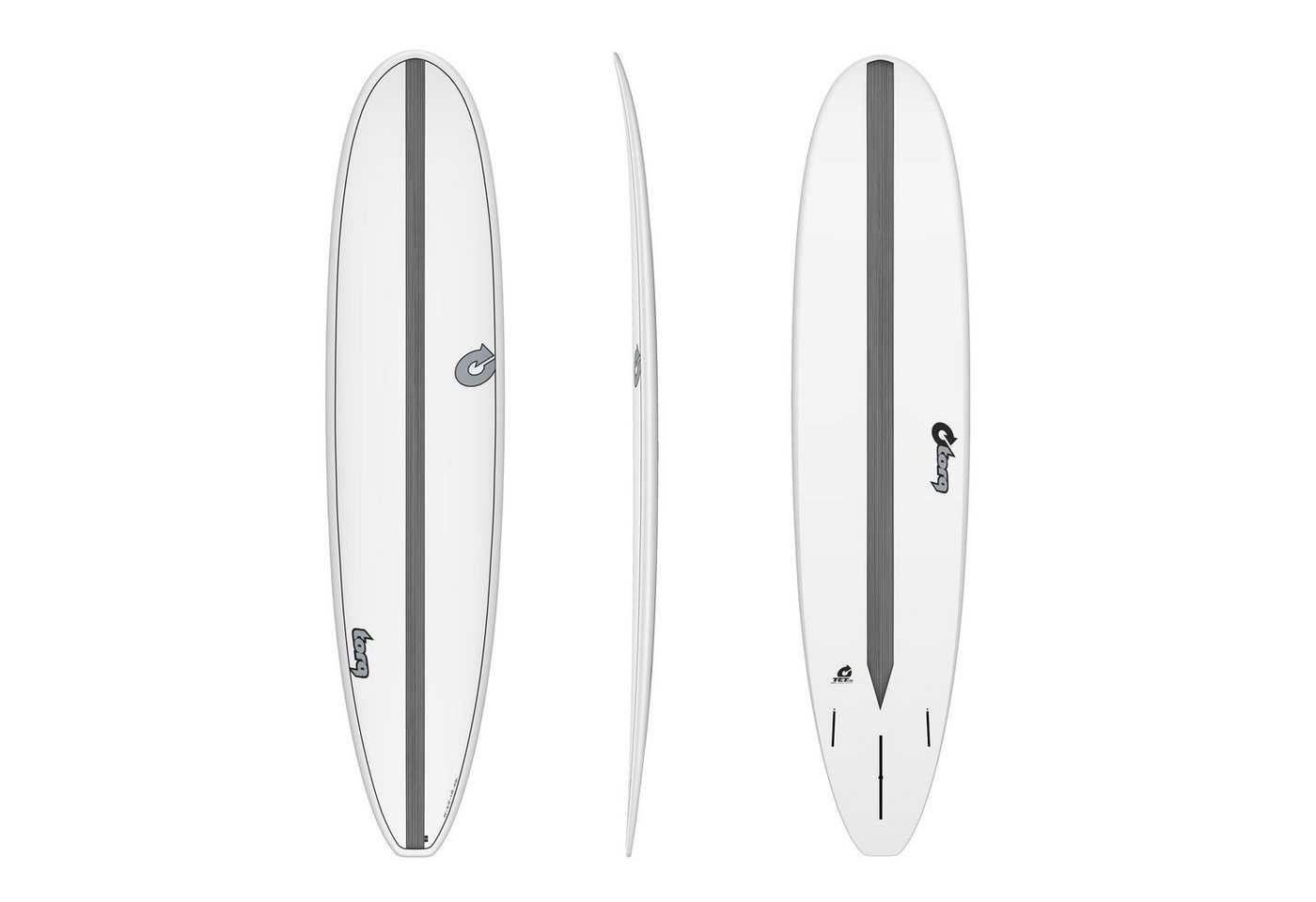 TORQ Wellenreiter Surfboard TORQ Epoxy TET CS 8.6 Longboard Carbon, Funboard, (Board) von TORQ