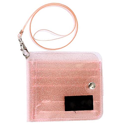 TOSSPER Transparente Gelee Hals Brieftasche Halfter Münze Geldbörse Süße Kartenhalter Bag Fantasie Kupplung Tasche Für Frauen Mädchen von TOSSPER