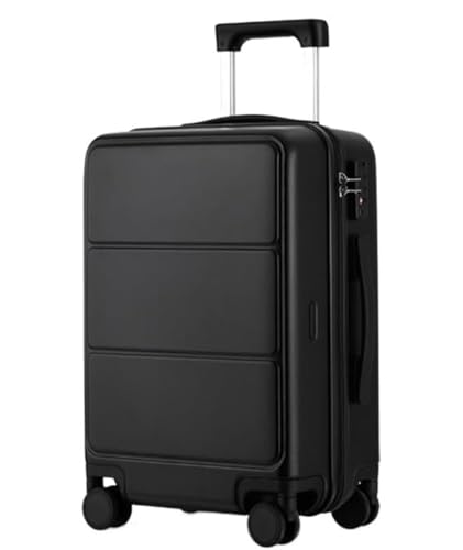TOTIKI Koffer 24-Zoll-Gepäck Mit Leisen Spinnerrädern, TSA-Schloss-Handgepäck Für Geschäftsreisen Rollkoffer (Color : C, Size : 24in) von TOTIKI