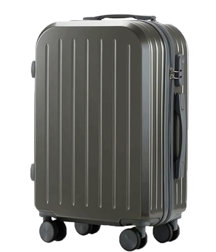 TOTIKI Koffer Koffer Mit Rollen, Leichtes Handgepäck, ABS-Handgepäckkoffer Mit Griff Rollkoffer (Color : B, Size : 24 inch) von TOTIKI