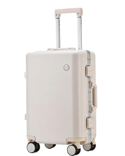 TOTIKI Koffer Multifunktionaler Trennwand-Trolley, Leichtes Passwort-Reise-Hartschalen-Handgepäck Rollkoffer (Color : C, Size : 26in) von TOTIKI