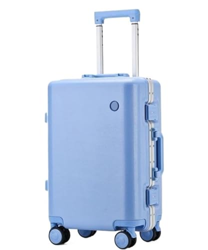 TOTIKI Koffer Multifunktionaler Trennwand-Trolley, Leichtes Passwort-Reise-Hartschalen-Handgepäck Rollkoffer (Color : D, Size : 26in) von TOTIKI