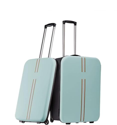 TOTIKI Koffer Zusammenklappbares Handgepäck, Robuster, Langlebiger Tragbarer Koffer Mit Rollen, Reisekoffer Rollkoffer (Color : A, Size : 24in) von TOTIKI